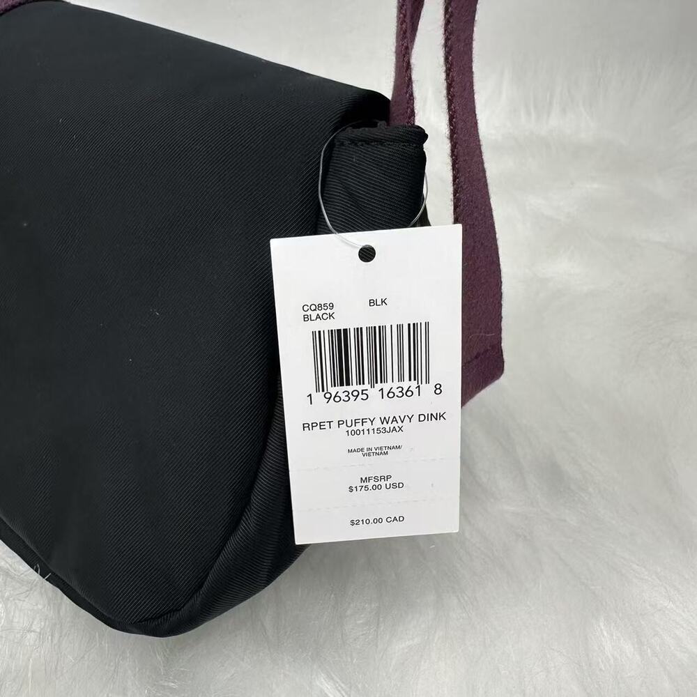 Coach Coachtopia Loop Puffy Wavy Dinky Shoulder Bag Black Rainbow CQ859 NWT - Picture 5 of 12